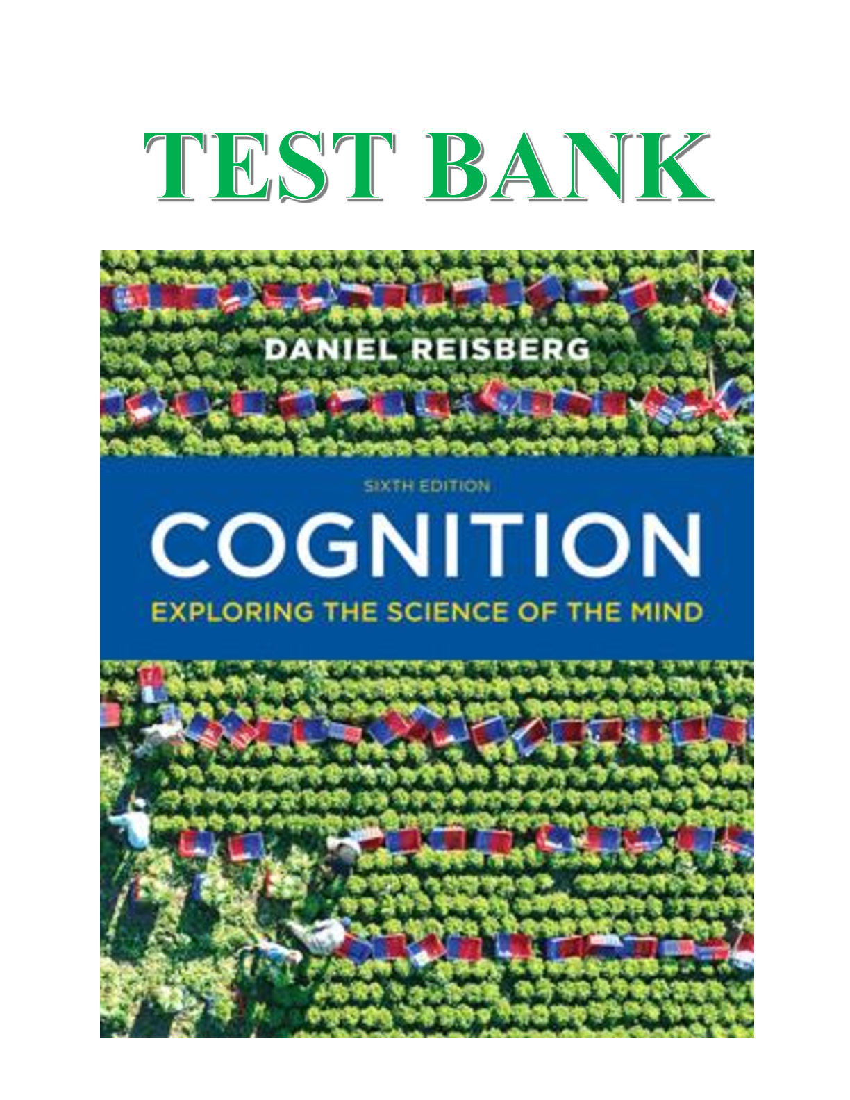 Preview image for TEST BANK FOR COGNITION - THE SCIENCE OF THE MIND SIXTH EDITION BY DANIEL REISBERG